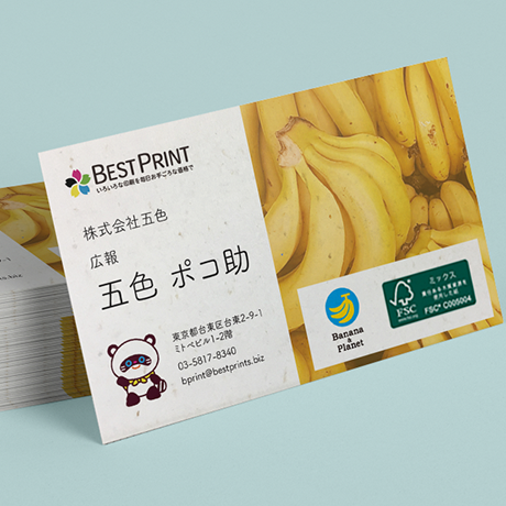 バナナペーパー用紙